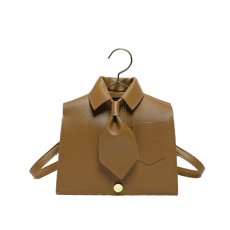 Norvo | Kvinne Enkel Farge Skjorte Design Korsryggveske