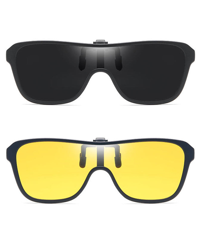 Norvo | Integrert Nærsynthets Briller Clip-On For Dag Og Natt