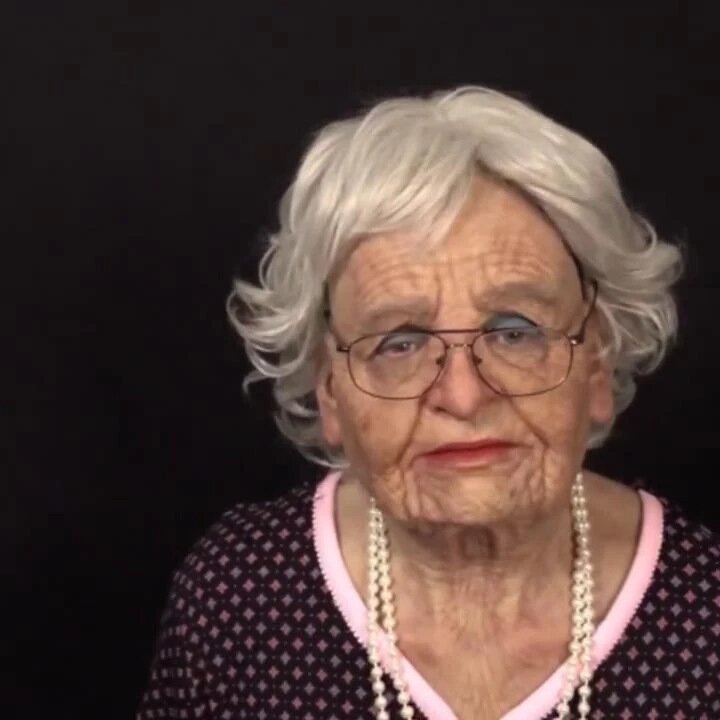 Norvo | Creepy Old Man Maske – Realistisk Latex Halloween Maske for Voksne