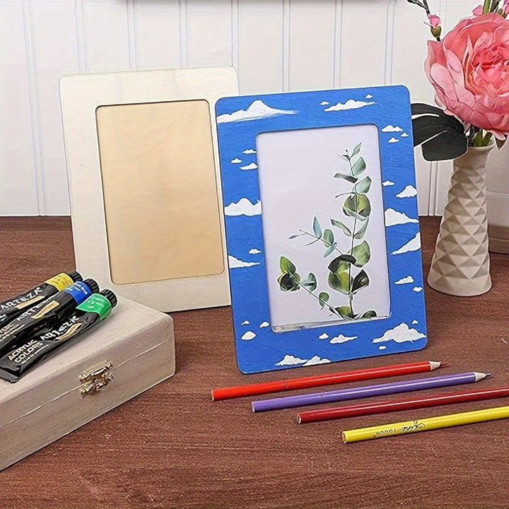 CreativeFrame – Sett med 10 DIY fotorammer Wood Norvo