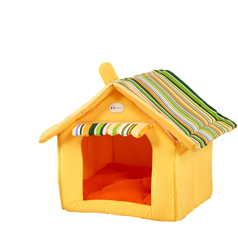 Norvo | Innendørs hundehus/katt hus hundeseng/katteseng kjæledyrseng for små-middels store dyr