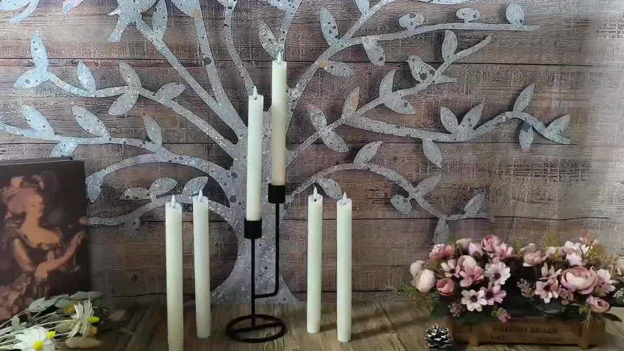 Eebuss Flameless Cone Candles – Realistisk LED Effekt Norvo