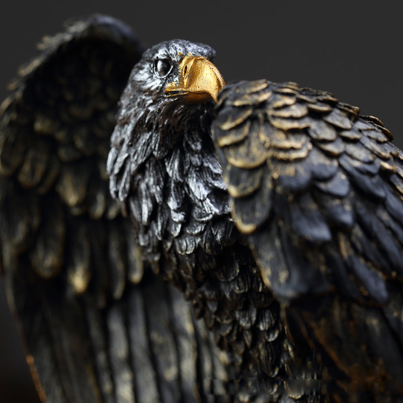 Norvo | Eagle Spreading Wings Ornament Hjem Dekkene