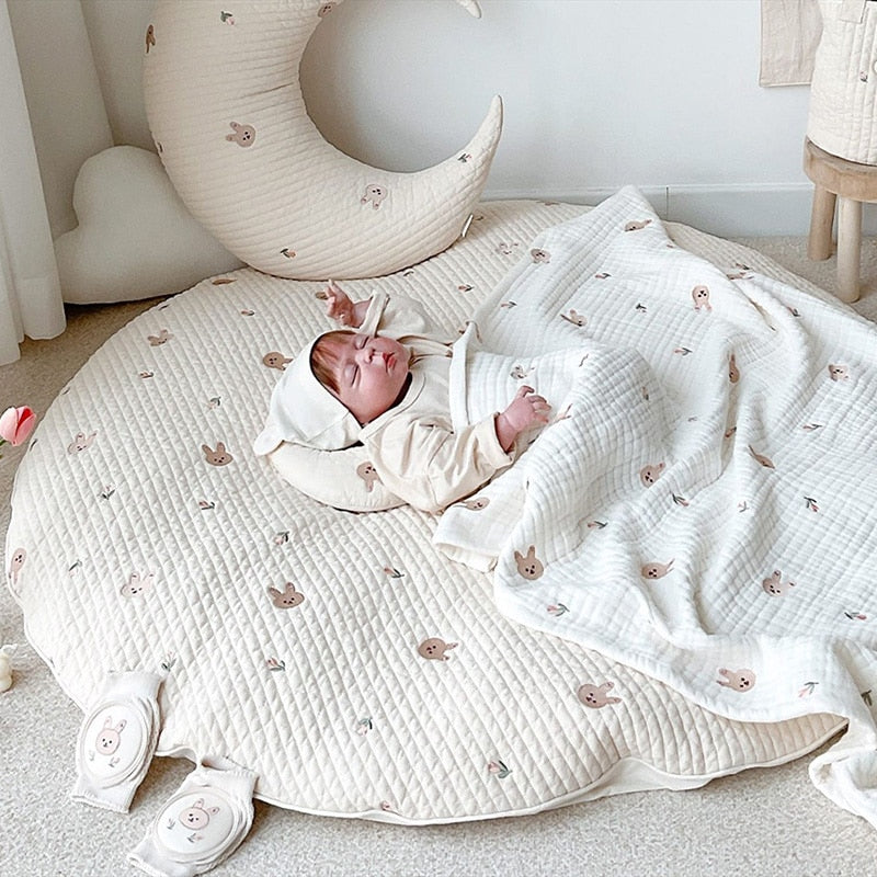 Norvo | Bamsebroderi Baby Leke Matte