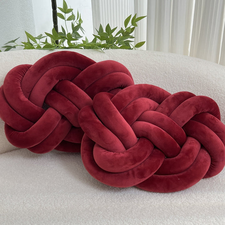 CozyPlush Set med 2 Plush Dekorative Puter – Myk Eleganse for Ditt Hjem Norvo