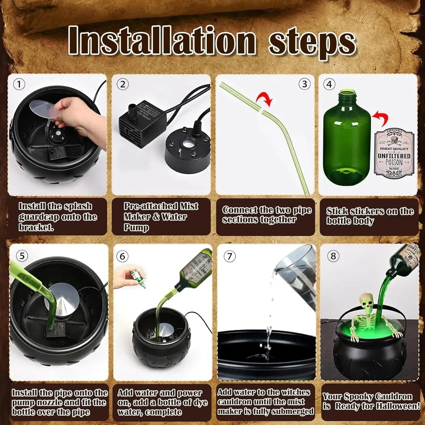 Norvo | Tåkeheks – Fortryllende Kjele med Uhyggelig Tåkeeffekt!