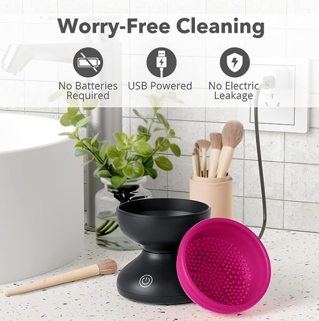 Norvo | BeautyBlitz Washmaster — Gir penslene dine strålende friskhet og feilfri perfeksjon på kort tid!