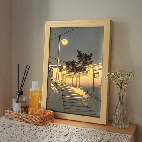 Norvo | Kreativ DIY Sollys Maleri Nattlampe