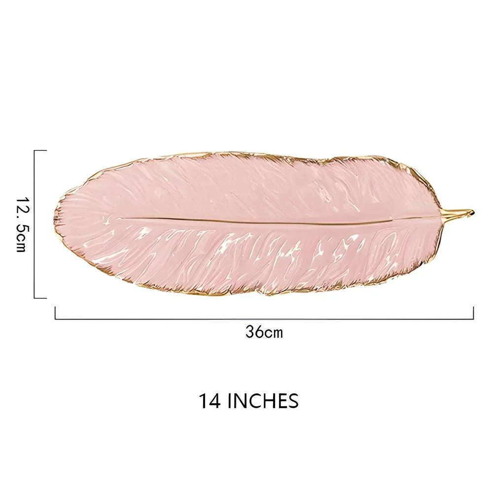 Norvo | Luksuriøs nordisk keramisk oppbevaringstablett for smykker og servise