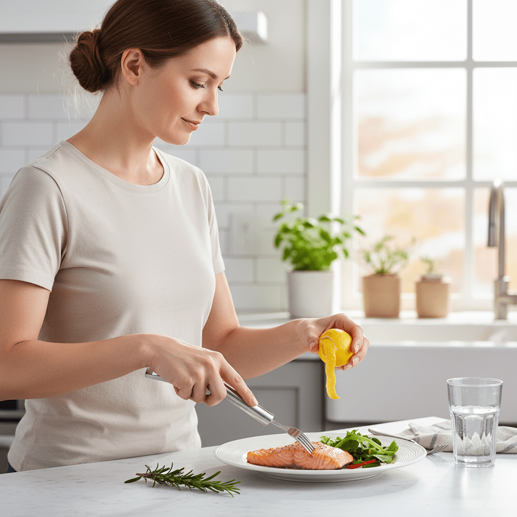 Norvo | 2-i-1 fruktskærer med integrert gaffel for ferske snacks