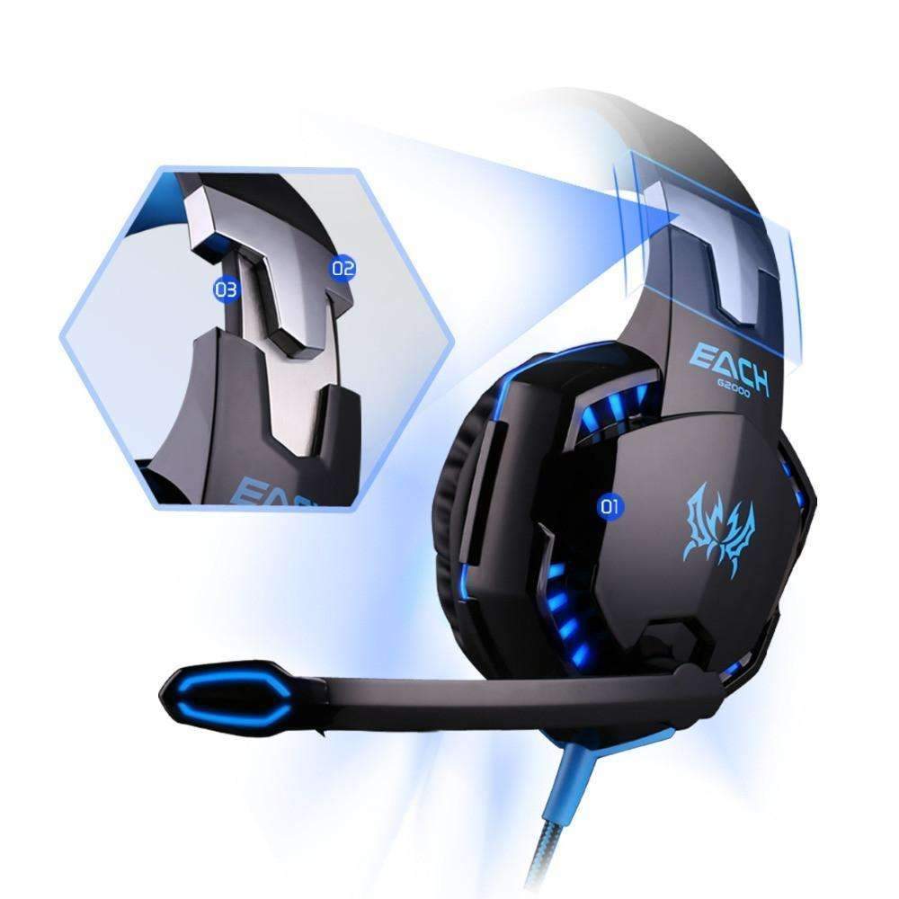 Norvo | Hodetelefon Stereo Omgivende Over-Ear Gaming Headset