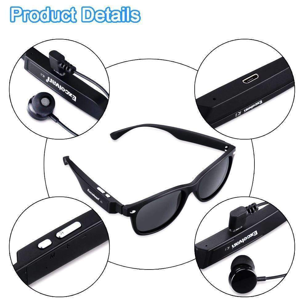 Norvo | Utendørs Bluetooth Solbriller - Gir Deg Komfort Mens Du Kjører!