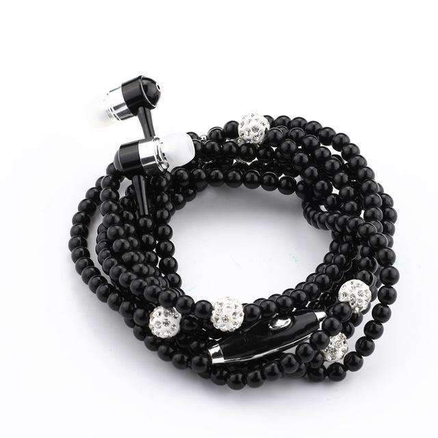 Norvo | Perlekjede Øretelefon - Finn din vakre stil hvor som helst du ønsker!