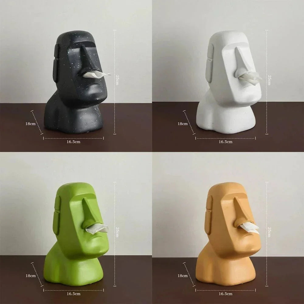Norvo | Pappeske i Påskeøya-statuer design