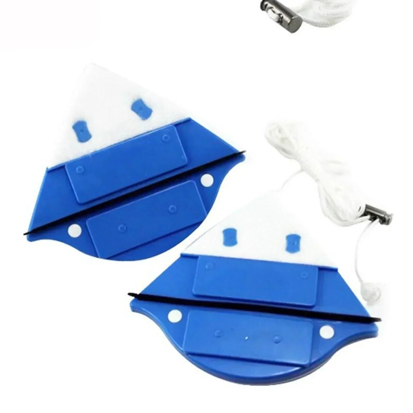 Norvo | Dobbelsidig magnetisk vindusrenser | Striperfri, effektiv og ideal for vanskelig tilgjengelige vinduer (3-8mm)