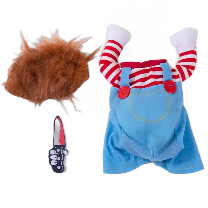Norvo | Chucky-inspired pet costume for dogs and cats