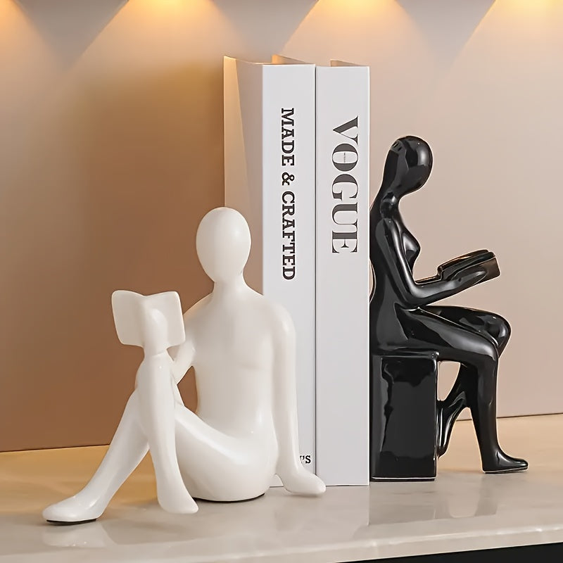 LuxeCeramic - Abstracte keramiske bokstøtter for elegante interiører Norvo