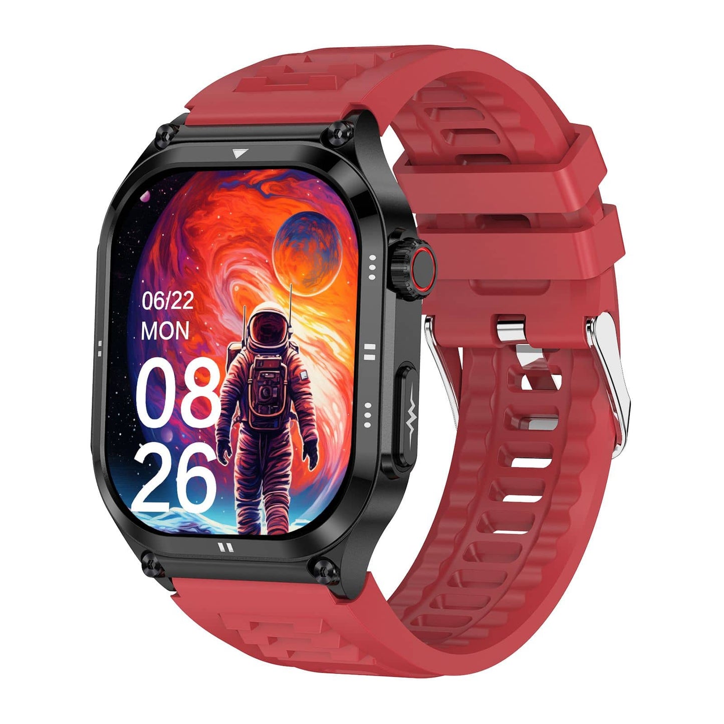 Norvo |  Amoled Slim Blodglukose Utendørs Ecg/Ekg Bluetooth Anrop Helsemåling Smartklokke