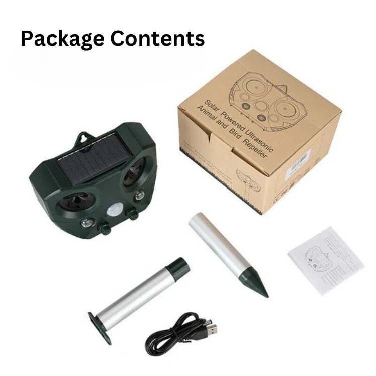 Norvo | EcoSonic Guard – Ultralyd Dyreavskrekker for Utendørsbruk