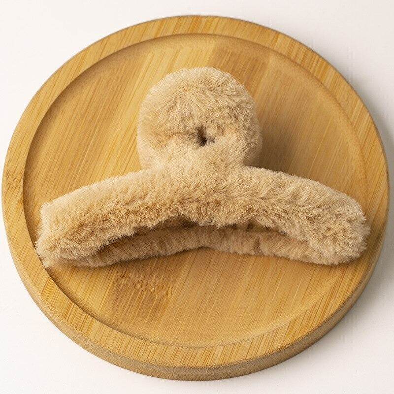 Norvo | Shark Clip Fluffy Hair Claw