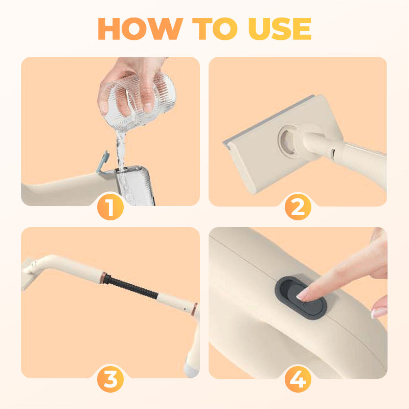 Norvo | PureSteam – Umiddelbar dyp rengjøring og fjerning av bakterier uten kjemikalier