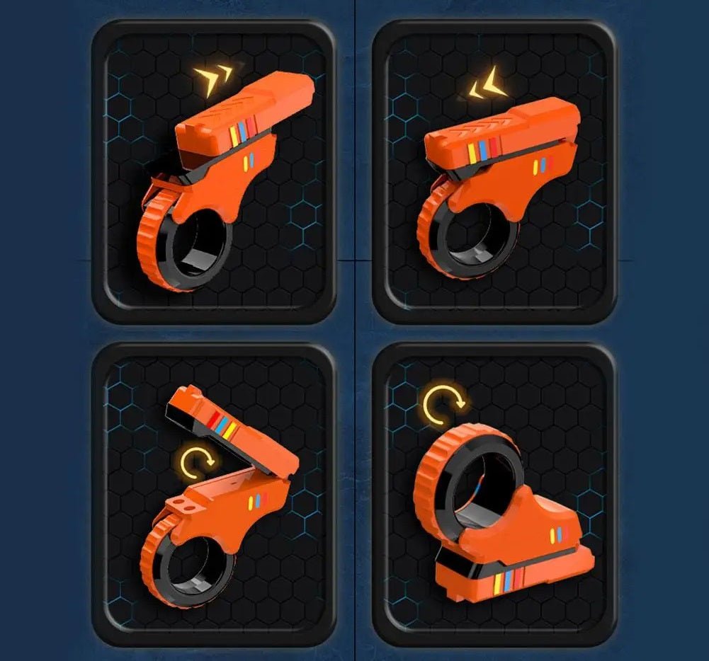 Norvo | SpinRelief | Slapp av og fokuser - 3D-printet finger fidget med tekstur