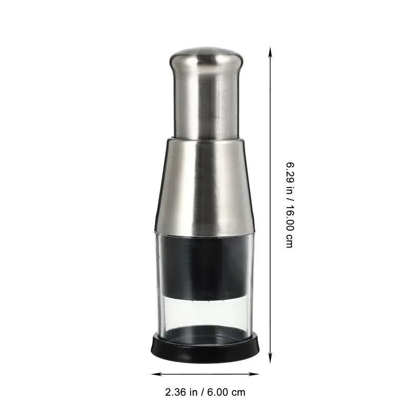 Norvo | ChefChop Pro – Manuell Rustfritt Stål Grønnsakshakker for Rask, Sikker & Effektiv Matlaging