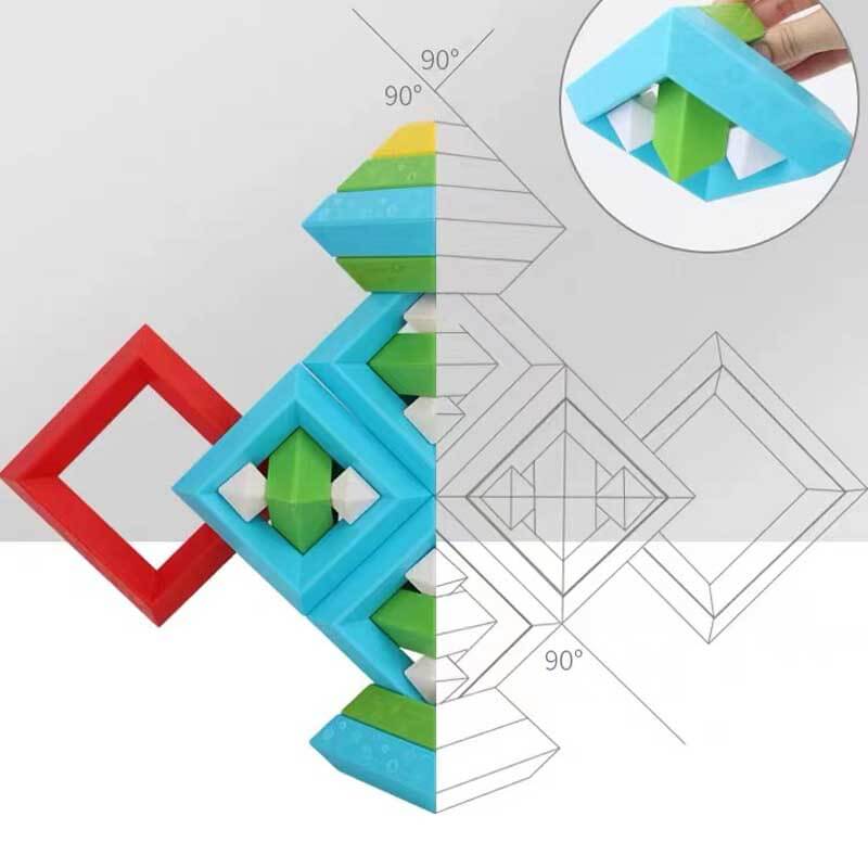 Norvo | Babyleker Utdannende Stableklosser Sett