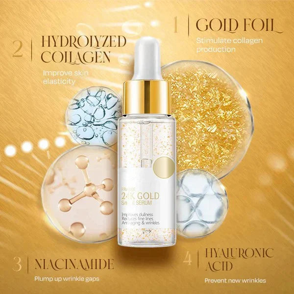 Norvo | 24K Gull Kollagen Serum for Hudforyngelse