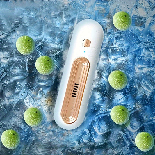 Norvo | Kraftig kjøleskapsdeodorant – Fjerner lukter, desinfiserer og renser luften – USB-lading – Bærbar, kompakt, brukervennlig luktfjerner for fryseren og fryseboksen