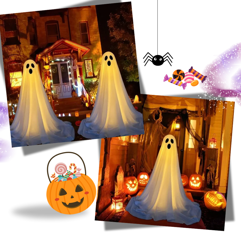 Uhyggelig Halloween Spøkelseslys