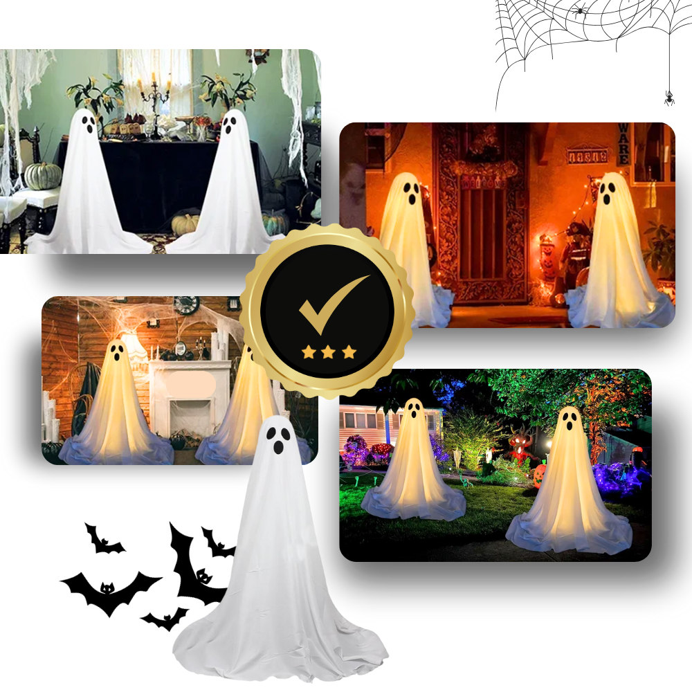 Uhyggelig Halloween Spøkelseslys