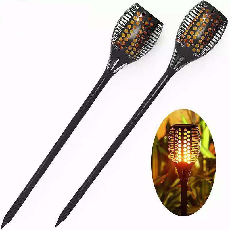 Norvo | LED Solcelle Stiftlys Dansende Flamme