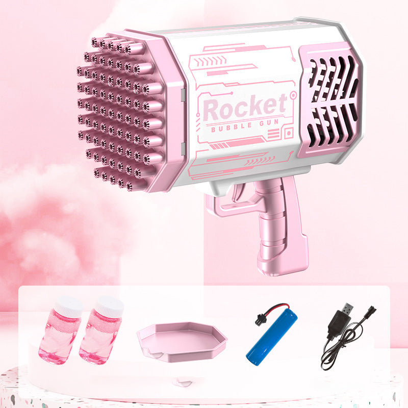 Norvo | Boblemaskinpistol med 69 hull og fargerike lys