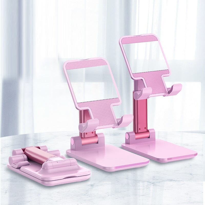 Norvo | Sammenleggbar skrivebords telefon- og nettbrettstativ mobil skrivebordstativ