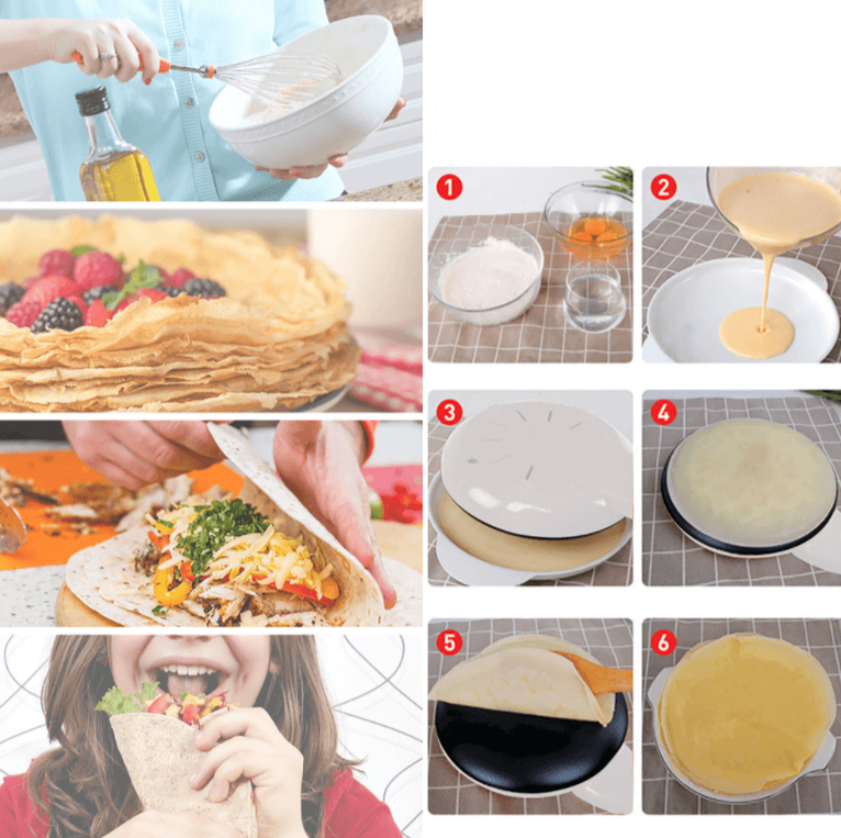 Norvo | Elektrisk Crepe Maker - CrepeMaster