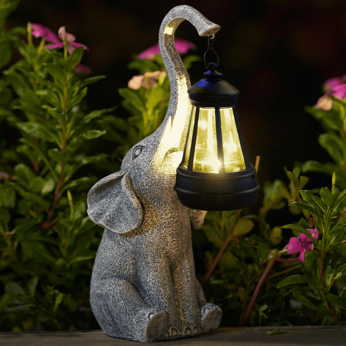 Norvo | Elefant Glow Sol Hage Lampe