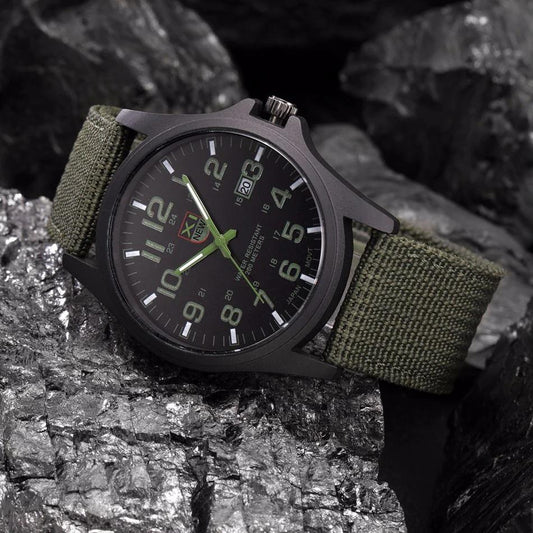Norvo | Taktisk Arméklokke - Militærstil Håndleddsur