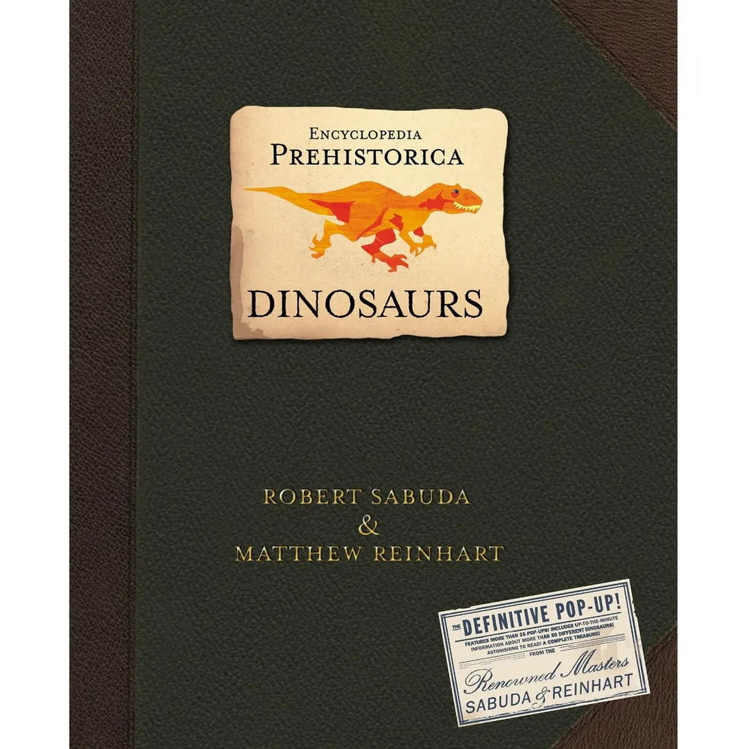 Norvo | DinoWorld 3D Pop-Up Bok | Forhistoriske Dinosaurer & Havmonstre | Innbundet