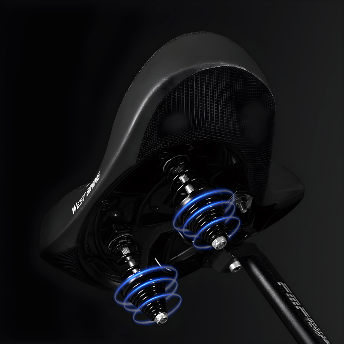 Norvo | Ergorid Thron Sykkelsete – Ergonomisk, Værbestandig Komfort for Menn & Kvinner