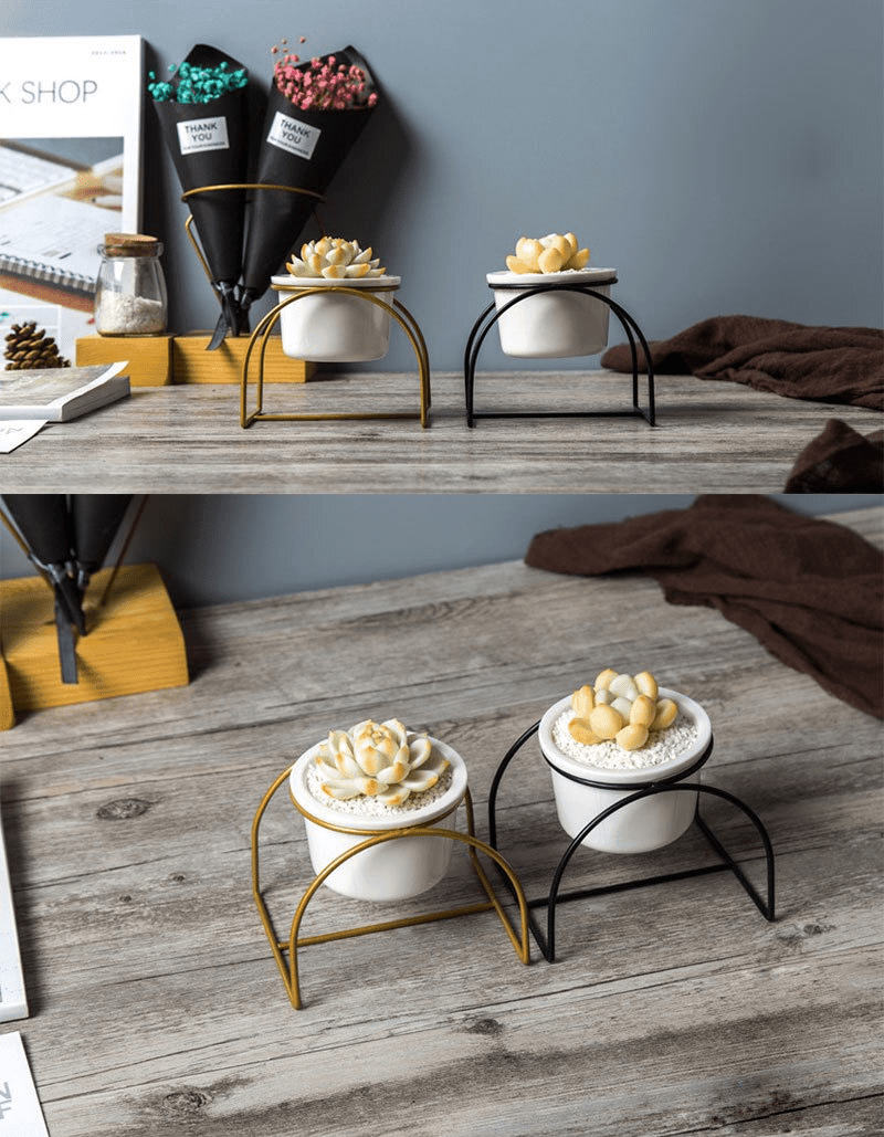 Norvo | ELARA – Elegant bro planter potte for hjemmet ditt