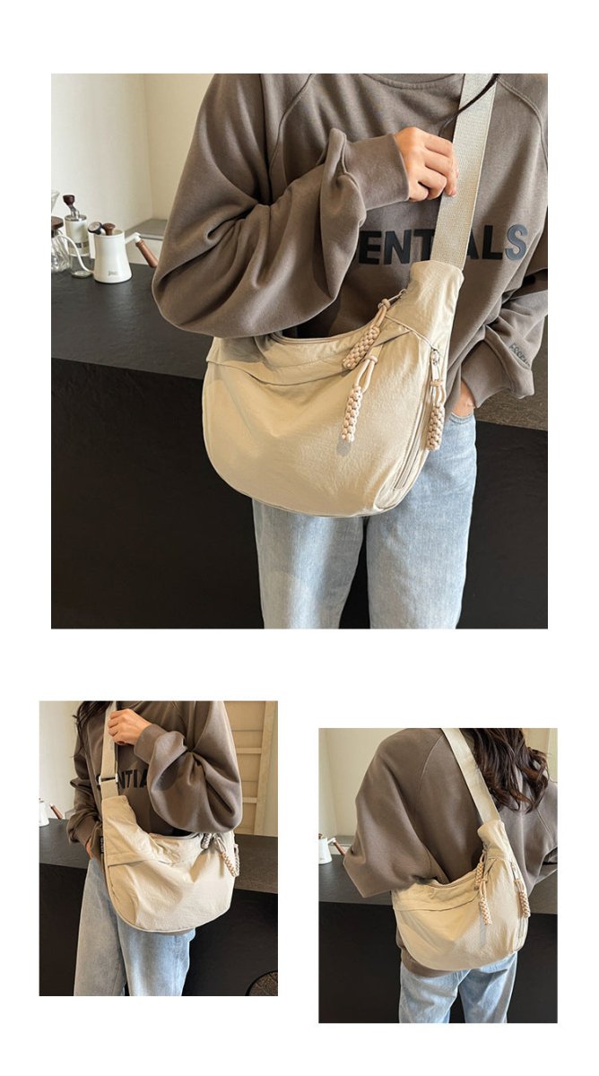 Norvo | EVERCARRY – Nylon skulderveske med smarte rom for daglig bruk