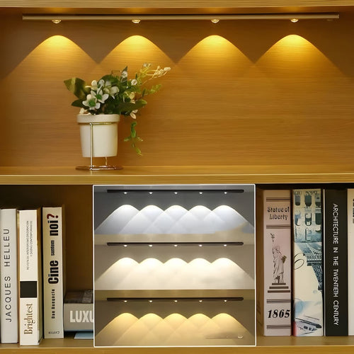 Norvo | Trådløs LED Lys med Bevegelsessensor – Oppladbar & Justerbar (3 Farger)