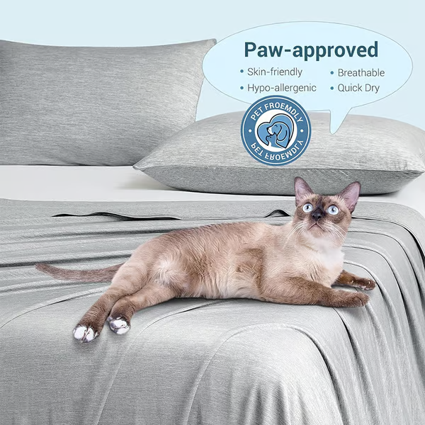 Norvo | Det kalde teppet – Lett sommerpledd som holder deg kjølig, tørr & uthvilt hele natten | Best teppe for varme sovende & nattesvette