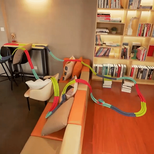 Norvo | Race Track Wonder | La barnas fantasi skinne - Ultrafleksibel racebane for endeløs lekeglede