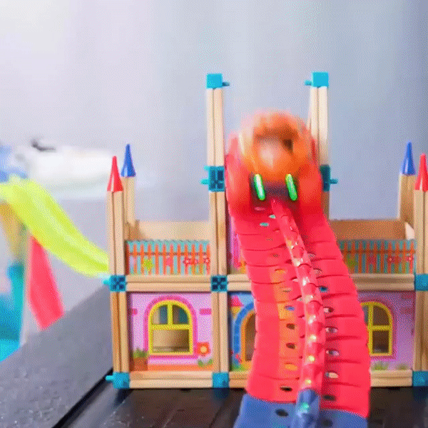 Norvo | Race Track Wonder | La barnas fantasi skinne - Ultrafleksibel racebane for endeløs lekeglede