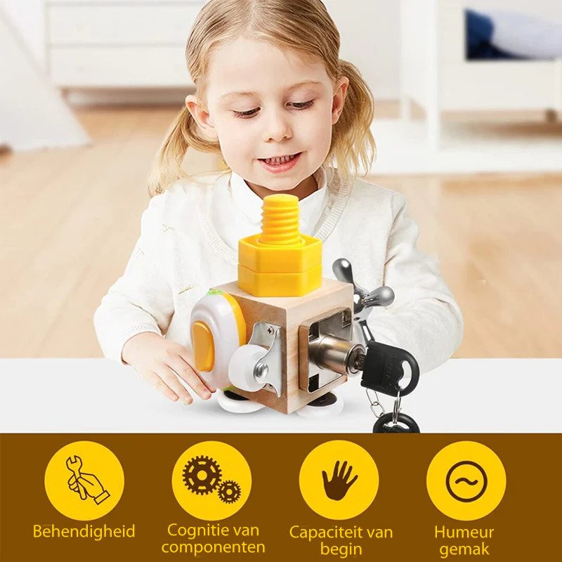 Norvo | Ecotoys Busy Cube | Læring gjennom Lek - Leker for På farten