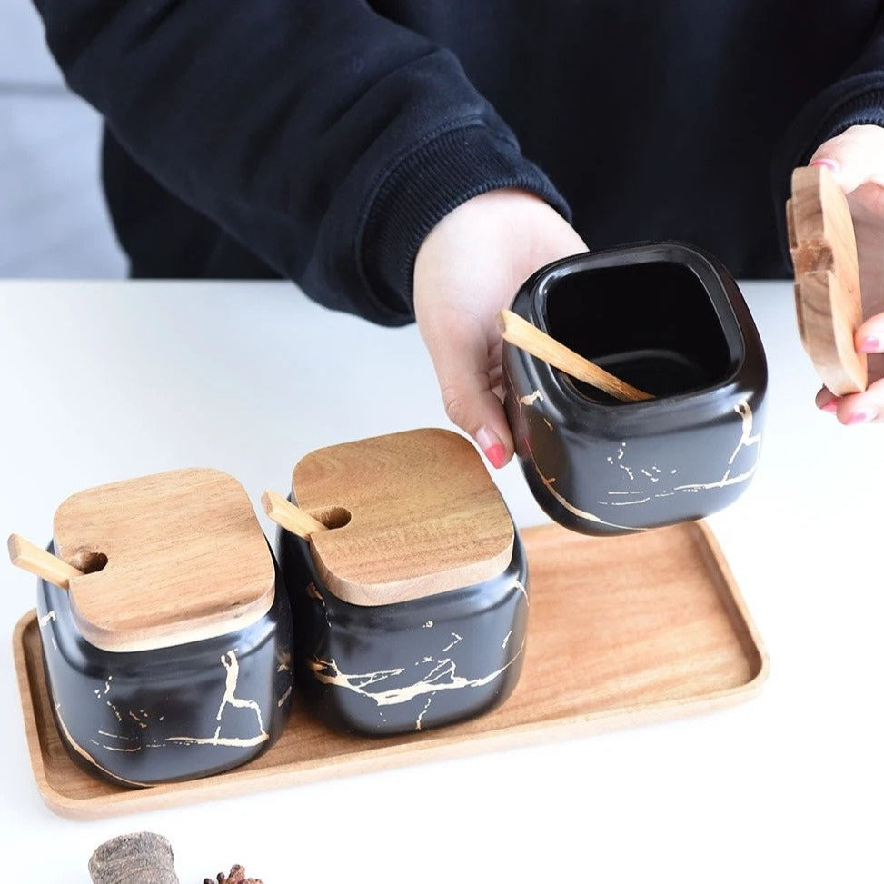 Norvo | Stilfull krydderoppbevaring med et kunstnerisk preg