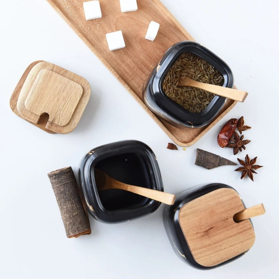 Norvo | Stilfull krydderoppbevaring med et kunstnerisk preg