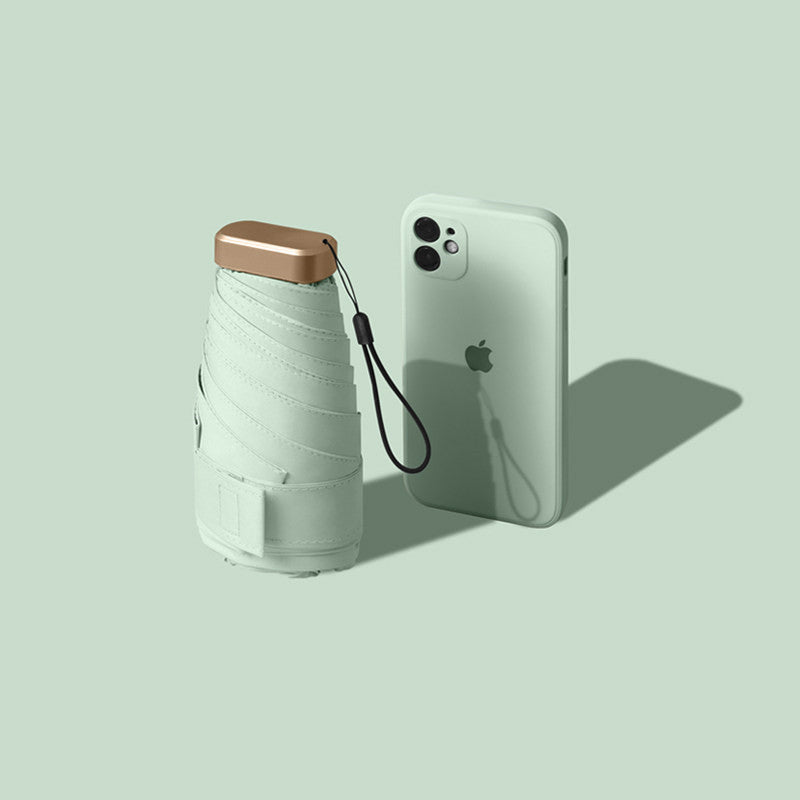 Norvo | Minibar bærbar UV-beskyttelsesparaply, for reise og pendling